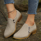 Everly™ - Orthopedic Zip-Up Ankle Boots